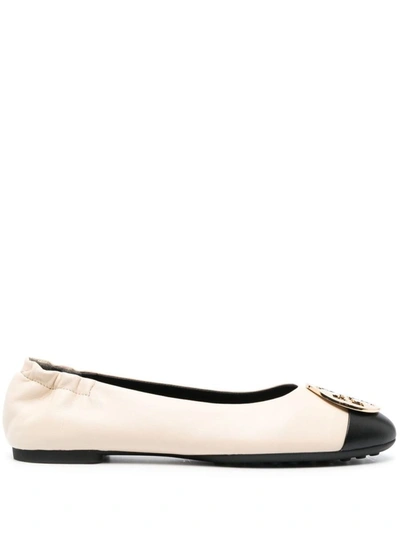 TORY BURCH TORY BURCH CLAIRE LEATHER BALLET FLATS