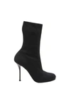 Alexander Mcqueen Alexander Mc Queen Black Boot With Heel In Black