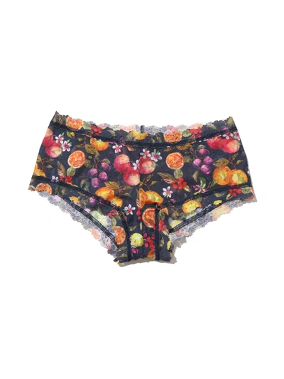 Hanky Panky Printed Signature Lace Boyshort  Picnic For One In Multicolor