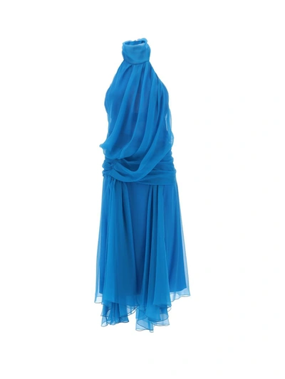 Alberta Ferretti Dress In Blu