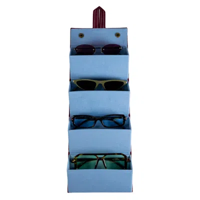 6fiftytwo® Red The Travel Sunglasses Organiser