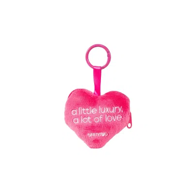 6fiftytwo® Women's Pink / Red Lovie Plush & Purse In Multi