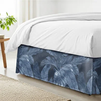 6ix Tailors Fine Linens Palomino Denim Cotton Bedskirt