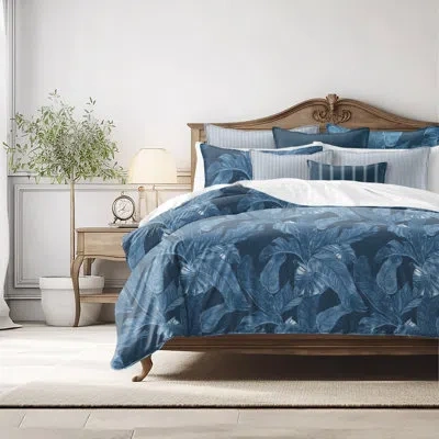 6ix Tailors Fine Linens Palomino Denim Cotton Comforter Set