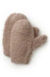 7 A.m. Enfant Kids'  Fuzzy Knit Mittens In Brown