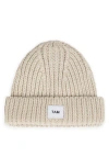 7 A.m. Enfant Kids' Chunky Beanie In Sand