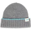 7 A.m. Enfant Kids' Fuzzy Beanie In Gris