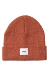 7 A.m. Enfant Kids' Heathered Beanie In Spice