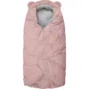 7 A.m. Enfant Nido Teddy Wrap Swaddle In Pink