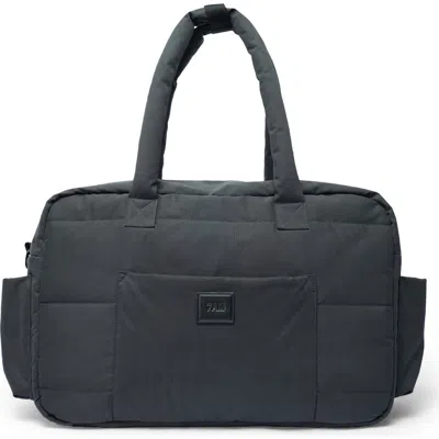 7 A.m. Enfant Kids'  Soho Water Repellent Diaper Satchel In Gray
