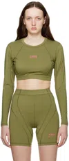 7 Days Active Bauchfreies Top In 247 Capulet Olive