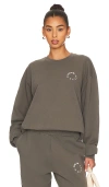 7 Days Active Monday Sweatshirt In Beluga Grey