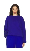 7 Days Active Organic Crewneck In Blue