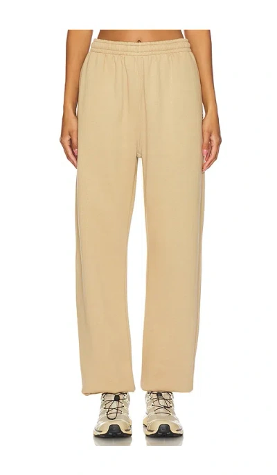 7 Days Active Organic Fitted Sweat Pants In Cornstalk