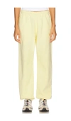 7 Days Active Organic Fitted Sweatpant In Yellow