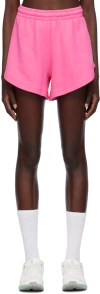 7 Days Active Pink High Waist Shorts In 149 Fandango Pink