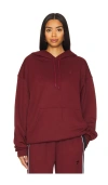 7 Days Active Hoodie Regular In Burgundy