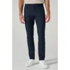 7 Diamonds Baron Straight Leg Stretch Twill 5-pocket Pants In Blue