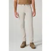 7 Diamonds Baron Straight Leg Stretch Twill 5-pocket Pants In Brown