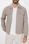 7 Diamonds Bleecker Zip-up Jacket In Gray