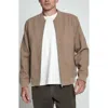 7 Diamonds Braxton Bomber Jacket In Brown