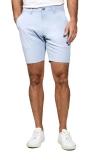 7 Diamonds Catalina 8-inch Flat Front Stretch Shorts In Blue