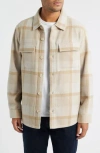 7 Diamonds Cliffside Overshirt In Neutral