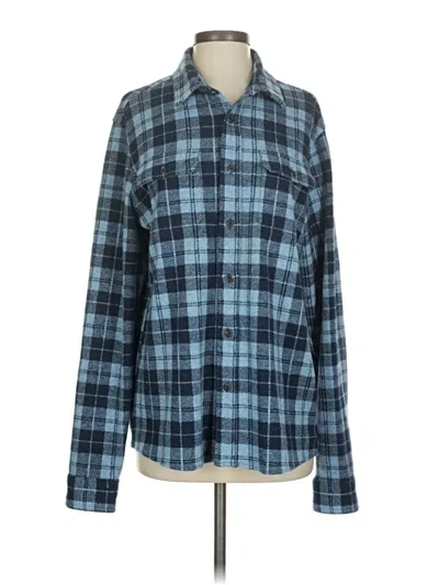 Pre-owned 7 Diamonds Fleece Jacket In Blue