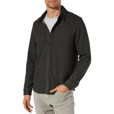7 Diamonds Generation Brushed Overshirt In Khaki