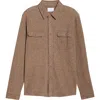 7 Diamonds Generation Stretch Flannel Button-up Shirt In Brown