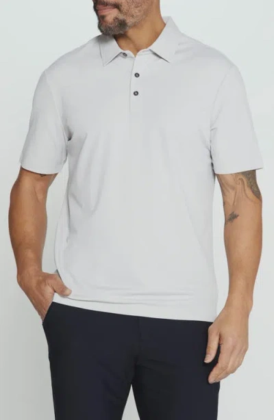 7 Diamonds Reeve Performance Polo In Fog