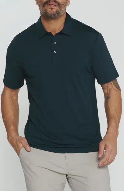 7 Diamonds Reeve Performance Polo In Petrol Navy