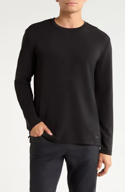 7 Diamonds Rev Performance Long Sleeve T-shirt In Black