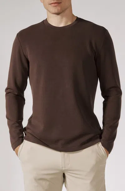 7 Diamonds Rev Performance Long Sleeve T-shirt In Bordeaux