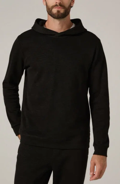 7 Diamonds Shoreline Cotton Blend Hoodie In Black