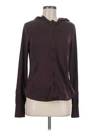 Pre-owned 7 Diamonds Track Jacket In Burgundy