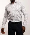 7 Downie St. Long Sleeve Button Down Shirt In White In White