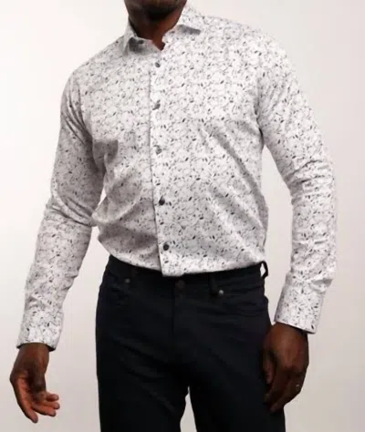7 Downie St. Long Sleeve Button Down Shirt In White