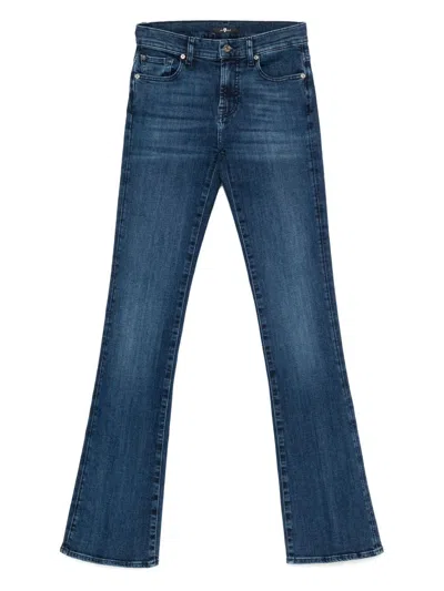 7 For All Man Kind 7 For All Mankind Straight Leg Jeans In Blue