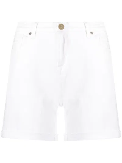 7 For All Man Kind Pantaloncini In White