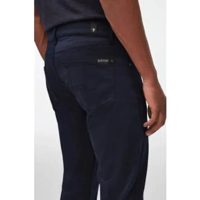 7 For All Mankind - Slimmy Tapered Luxe Performance Plus Colour In Navy Blue Jsmxv600nv