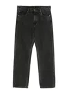 7 For All Mankind 7 For All Man Kind Black Cotton Denim In Gray