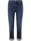 7 For All Mankind Relaxed Skinny' Jeans In Blue