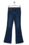 7 For All Mankind B(air) Dojo Mid Rise Flare Jeans In Authentic Fate In Hazel