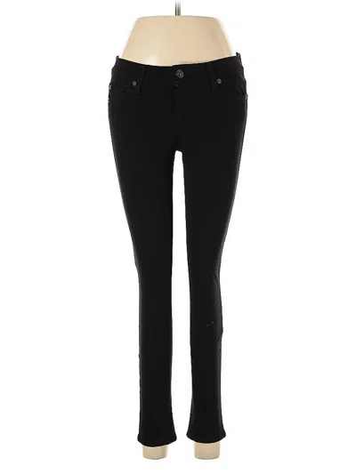 Pre-owned 7 For All Mankind Active Pants In Black