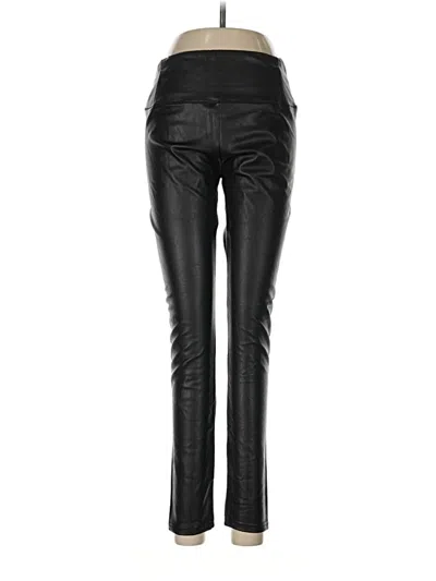 Pre-owned 7 For All Mankind Active Pants In Black