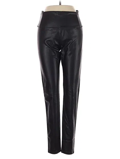Pre-owned 7 For All Mankind Active Pants In Black