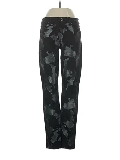 Pre-owned 7 For All Mankind Active Pants In Black