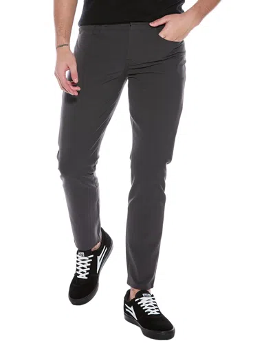 7 For All Mankind Adrien Gunmetal Slim Tapered Jean In Grey