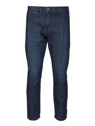 7 For All Mankind Cotton-blend Jeans In Blue